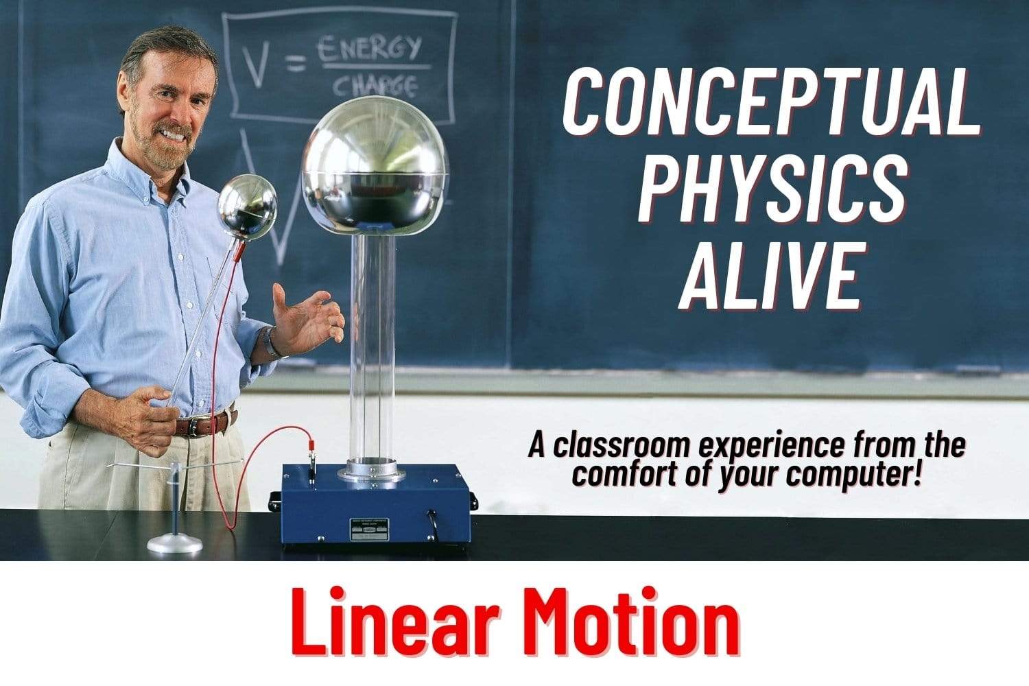 Arbor Scientific Conceptual Physics Alive: Linear Motion