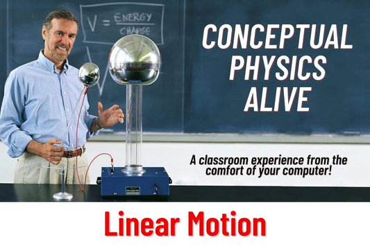 Arbor Scientific Conceptual Physics Alive: Linear Motion