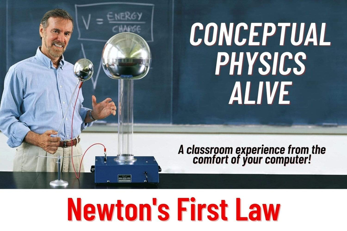 Arbor Scientific Conceptual Physics Alive: Newton's First Law