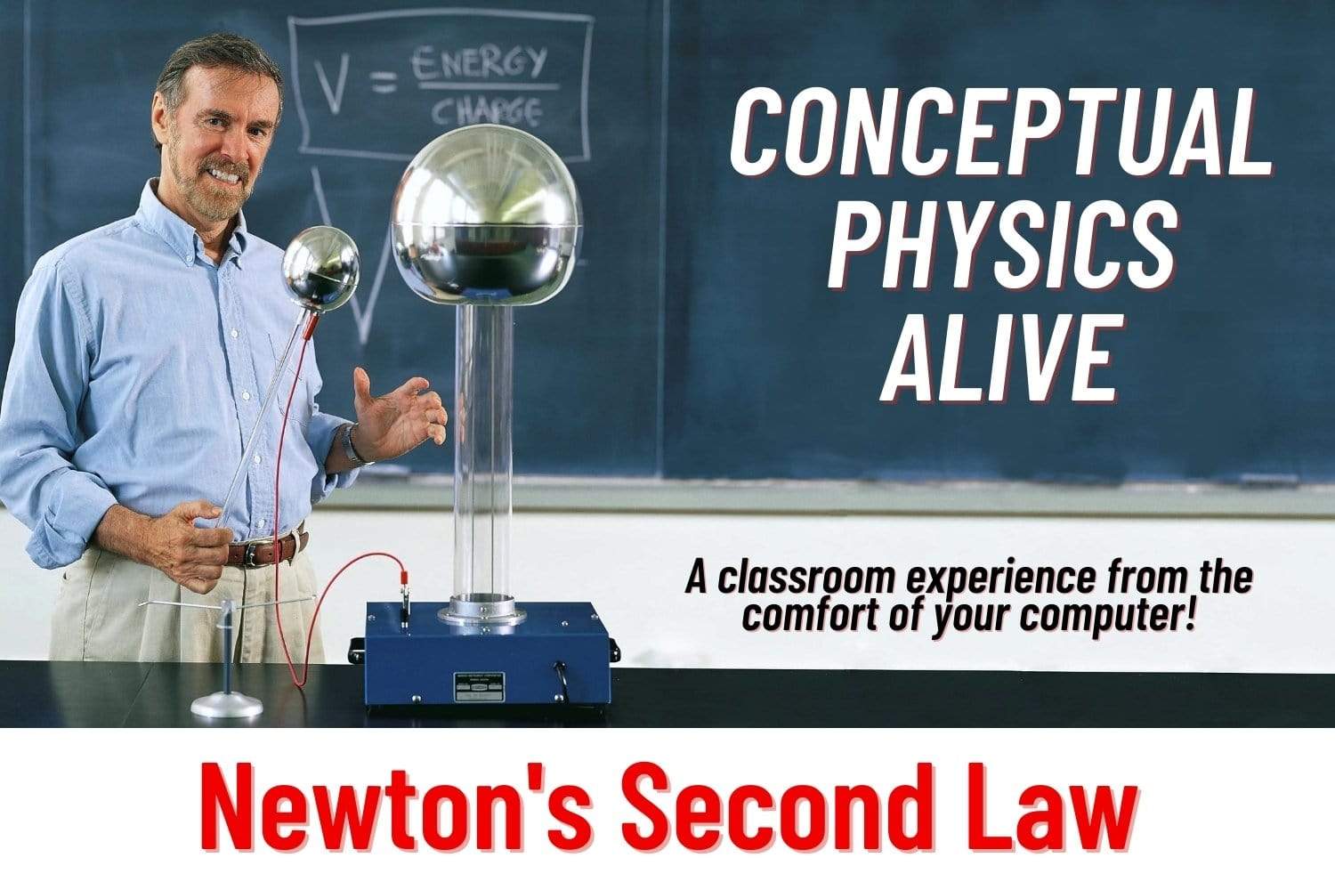 Arbor Scientific Conceptual Physics Alive: Newton's Second Law