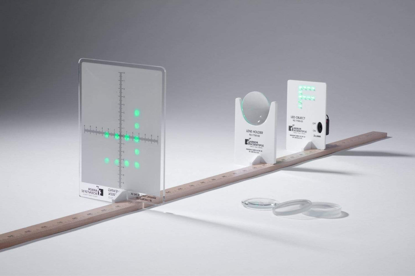 Introductory Optics Set (Optical Bench) - Arbor Scientific