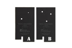 Pinhole Configuration Cards, Pair