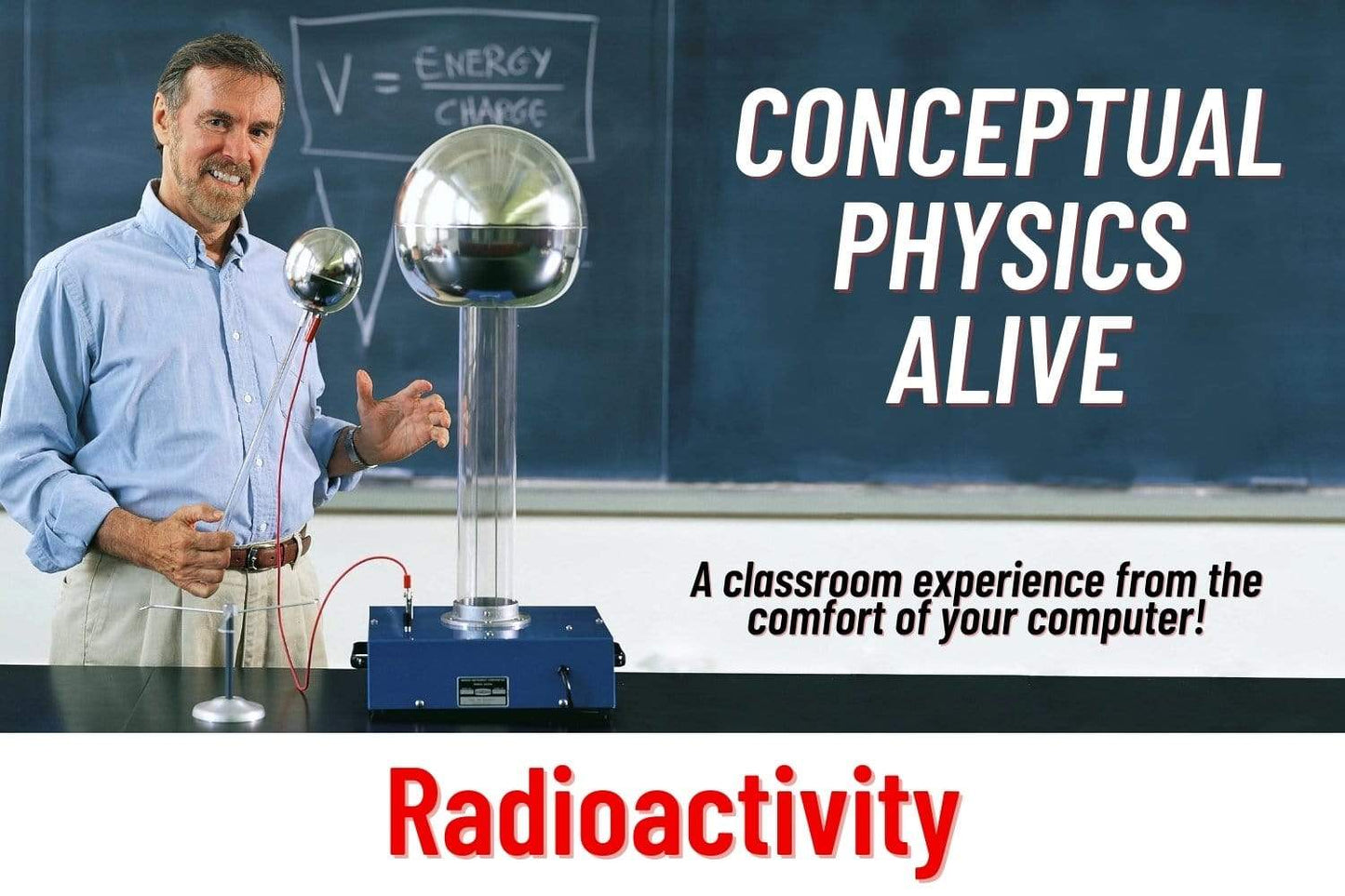 Arbor Scientific Conceptual Physics Alive: Radioactivity