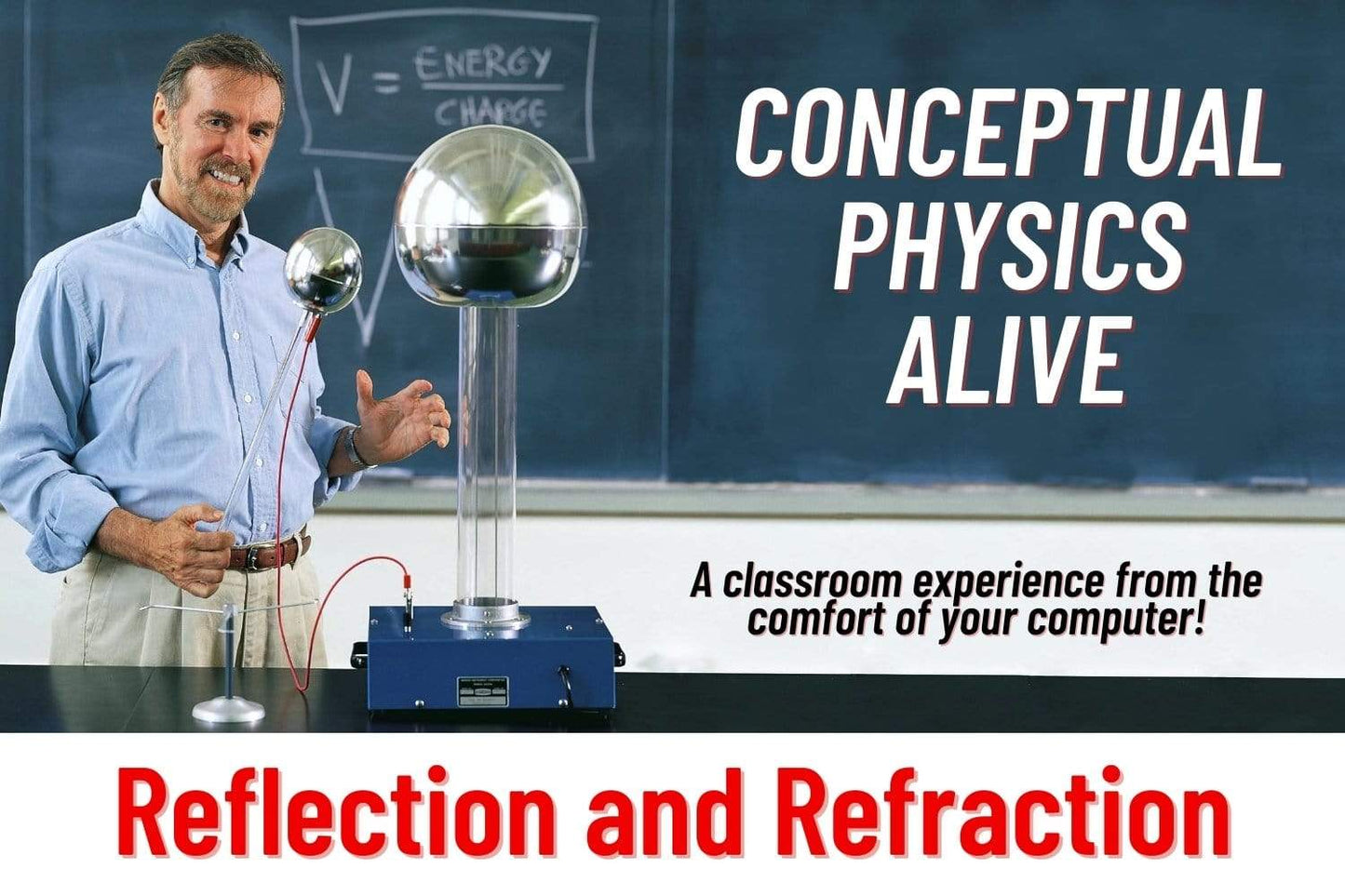 Arbor Scientific Conceptual Physics Alive: Reflection and Refraction