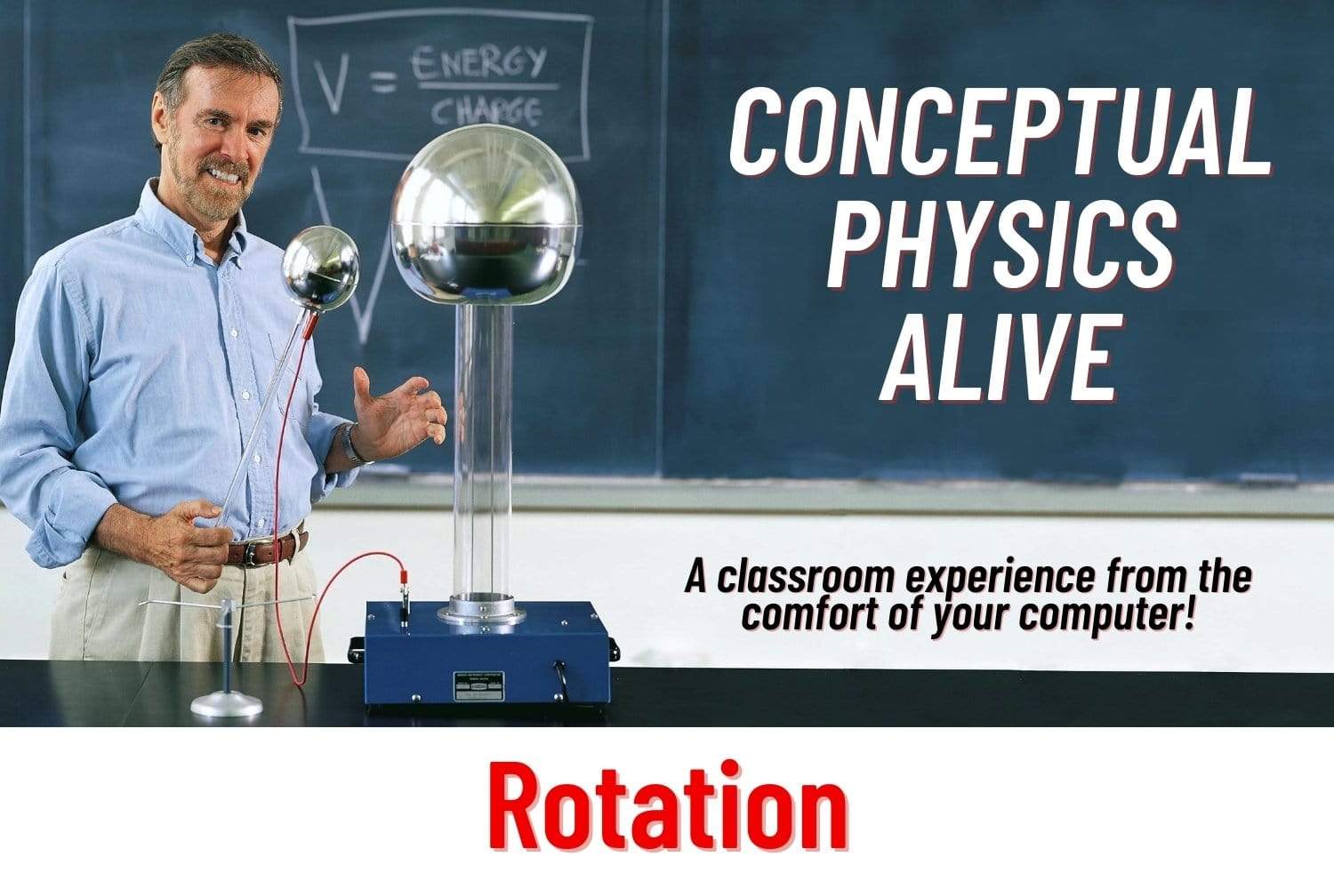 Arbor Scientific Conceptual Physics Alive: Rotation