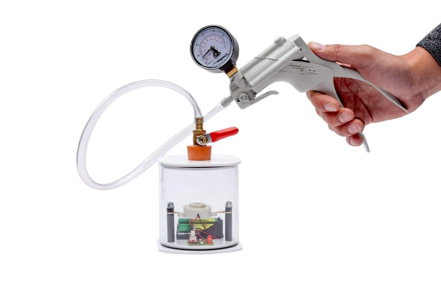 Arbor Scientific Piezo Buzzer in Vacuum Chamber