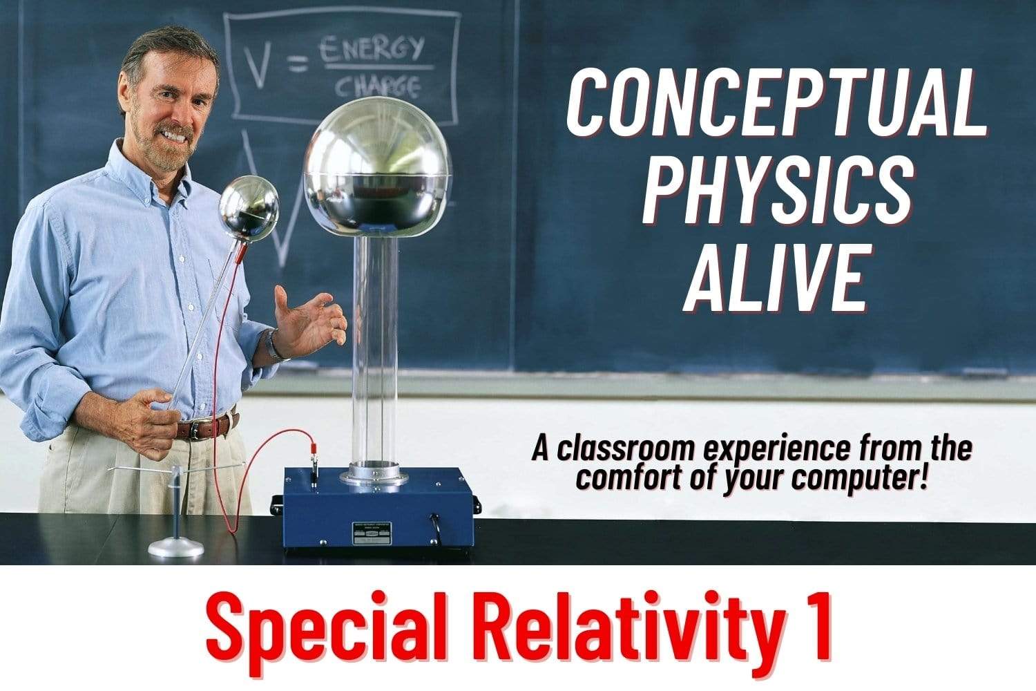 Arbor Scientific Conceptual Physics Alive: Special Relativity 1