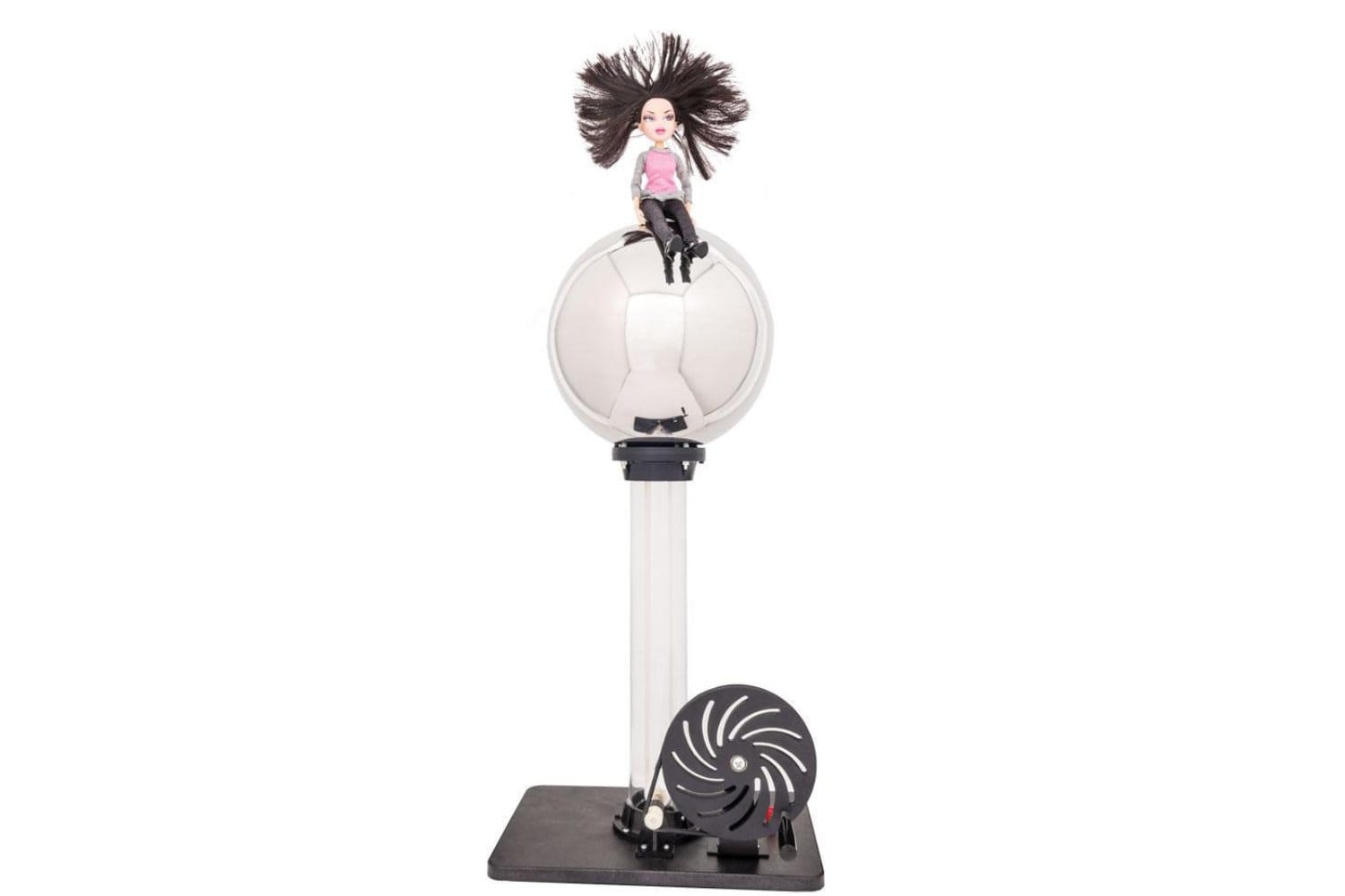 Hand Crank Van de Graaff Generator - Arbor Scientific
