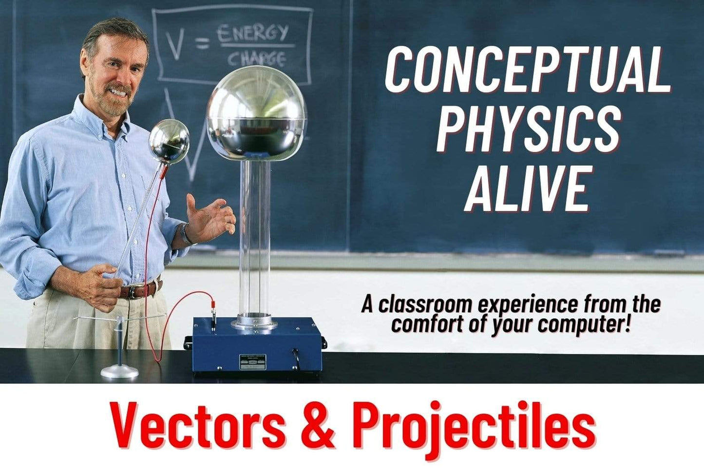 Arbor Scientific Conceptual Physics Alive: Vectors & Projectiles