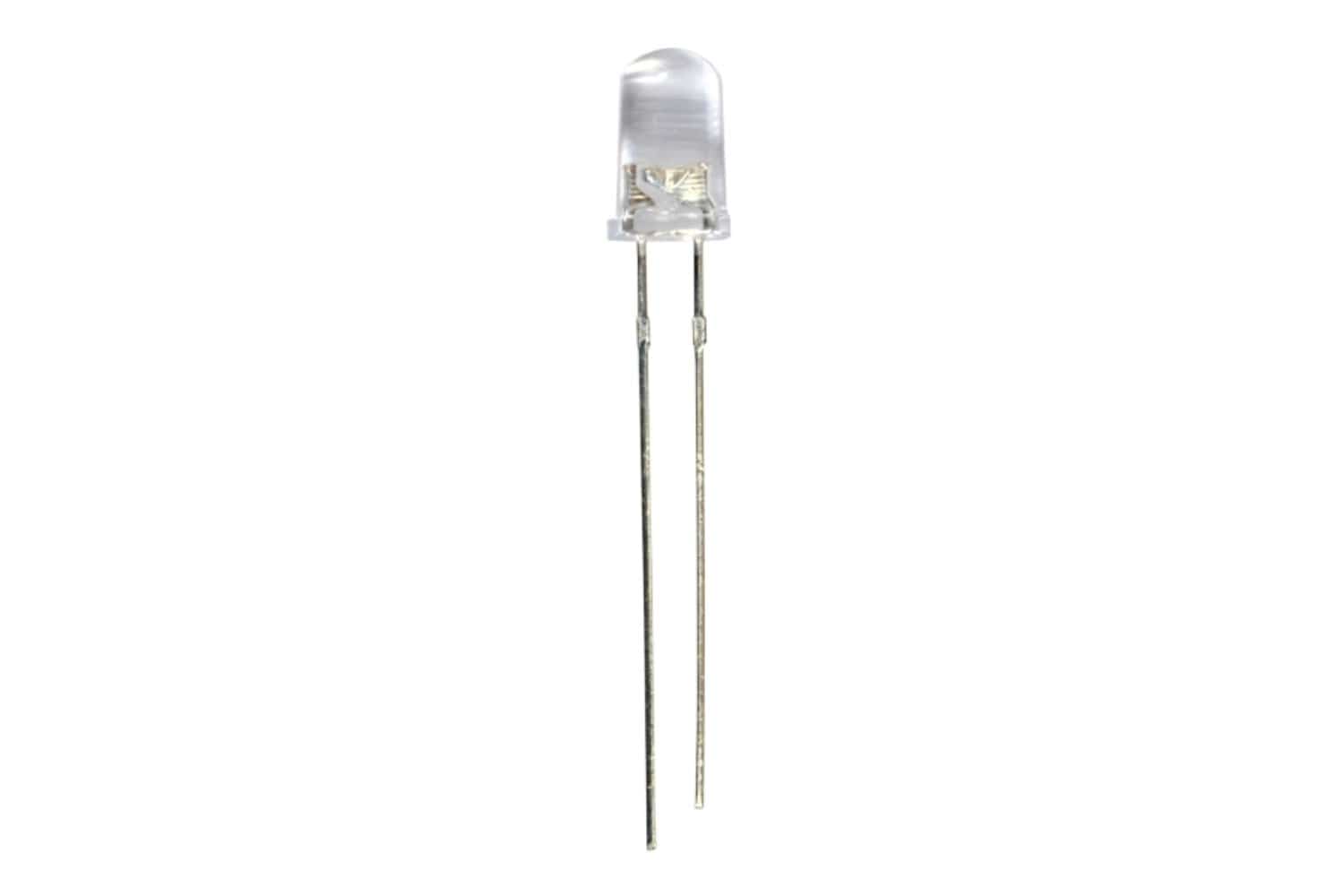 White LED, Pack of 10, 5mm Each - Arbor Scientific
