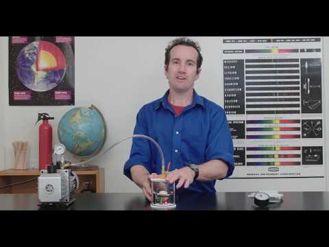 Piezo Buzzer in Vacuum Chamber