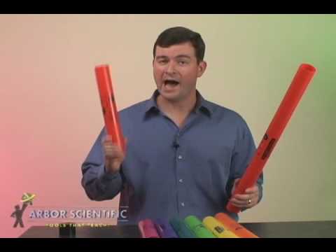Set of 8 Boomwhackers & 4 Caps – Arbor Scientific