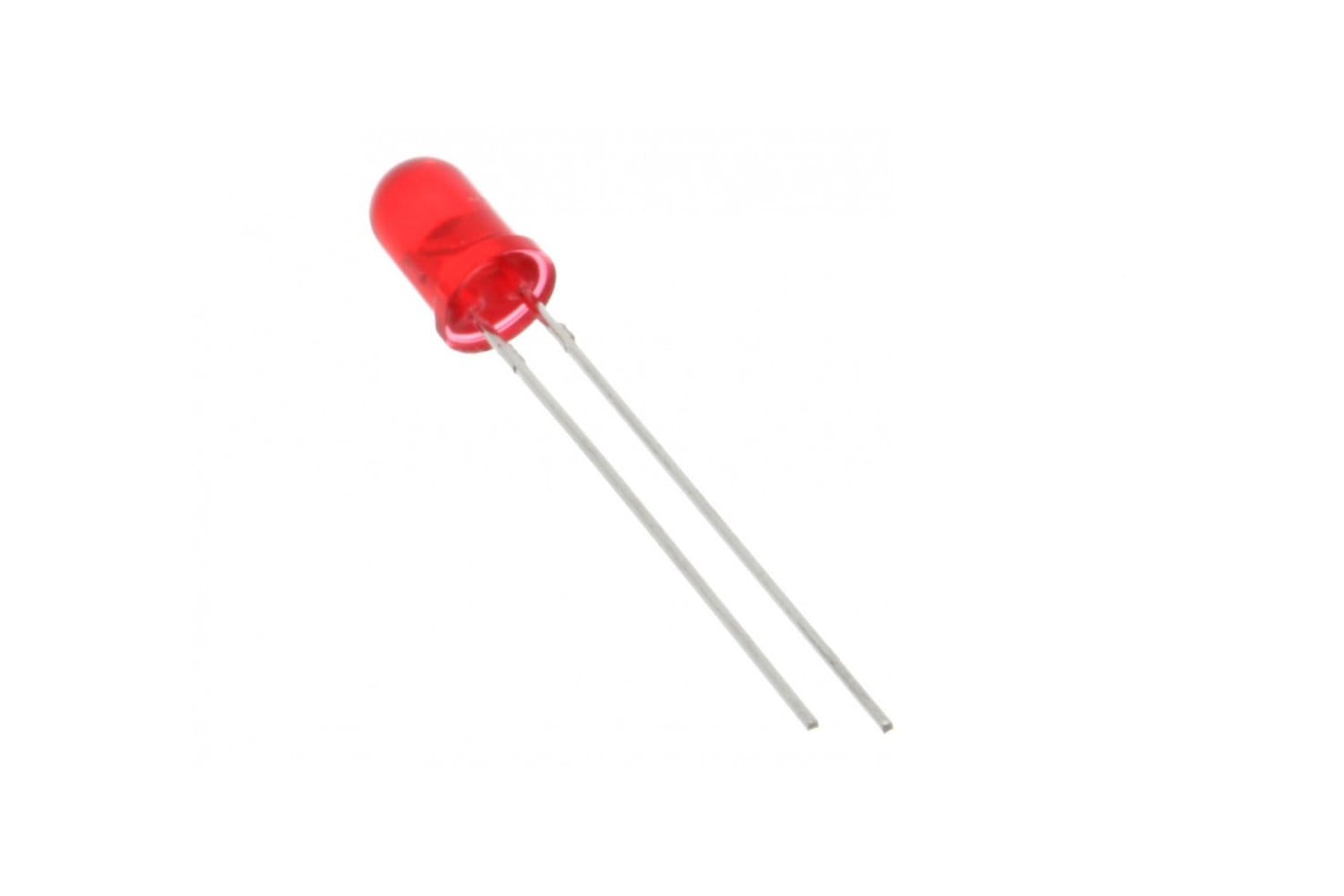 Red LED, Pack of 10, 5mm Each - Arbor Scientific